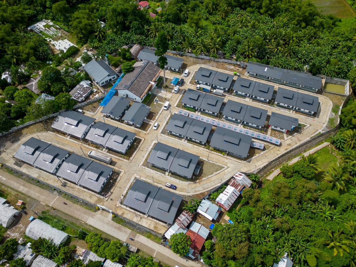 THE 1.4-hectare Tzu Chi Palo Great Love Village in Barangay San Jose, Palo, Leyte is now home to 53 families.